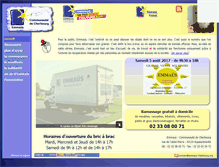 Tablet Screenshot of emmaus-cherbourg.org